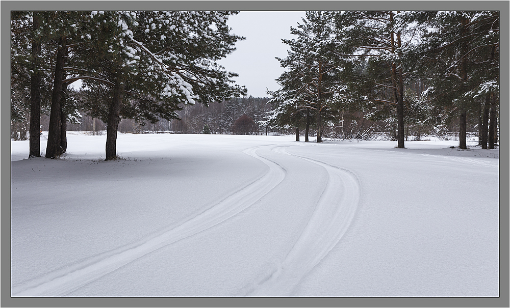 Зимняя дорога Нажмите на изображение, чтобы посмотреть его на полном экране.