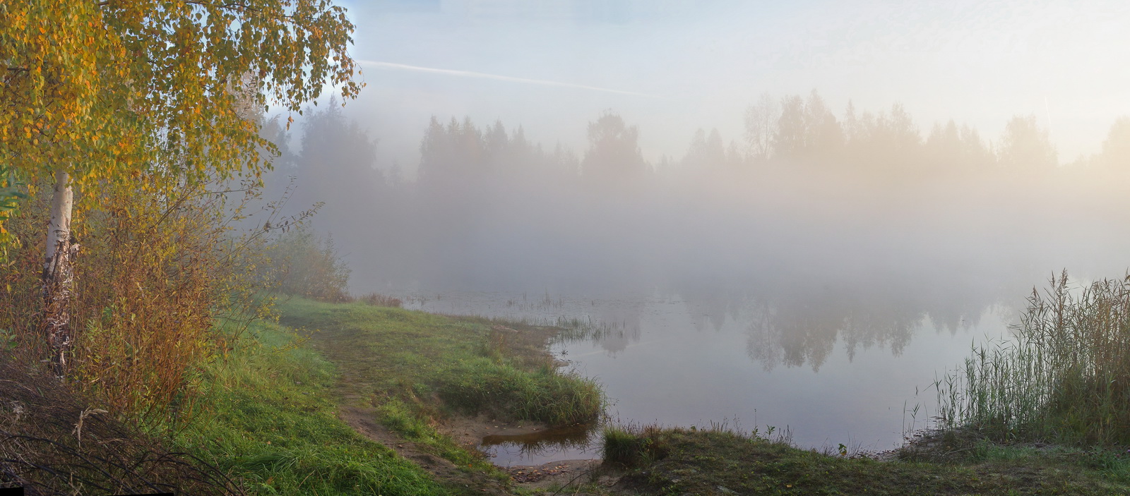 Осенний туман Нажмите на изображение, чтобы посмотреть его на полном экране.