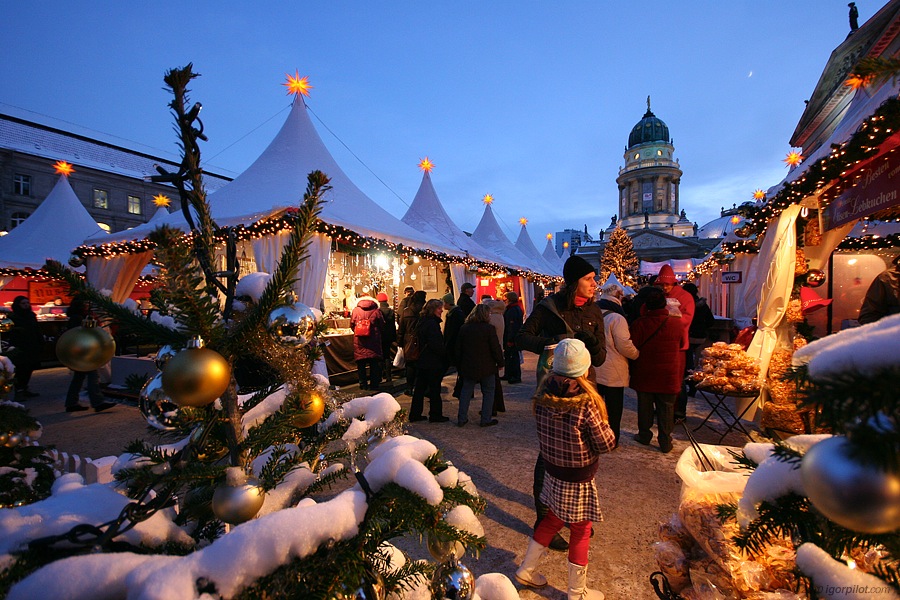 Рождественский рынок, Берлин Нажмите на изображение, чтобы посмотреть его на полном экране.