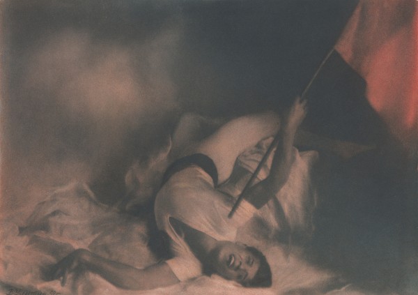 Василий Улитин. Пламя Парижа. 1932 г. Собрание МАММ МДФ